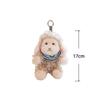 Cute Sheep Plush Toys 17/27Cm Lamb Stuffed Doll Kawaii Room Decor Toys Keychain Backpack Pendant Car Key Holder Birthday Gifts