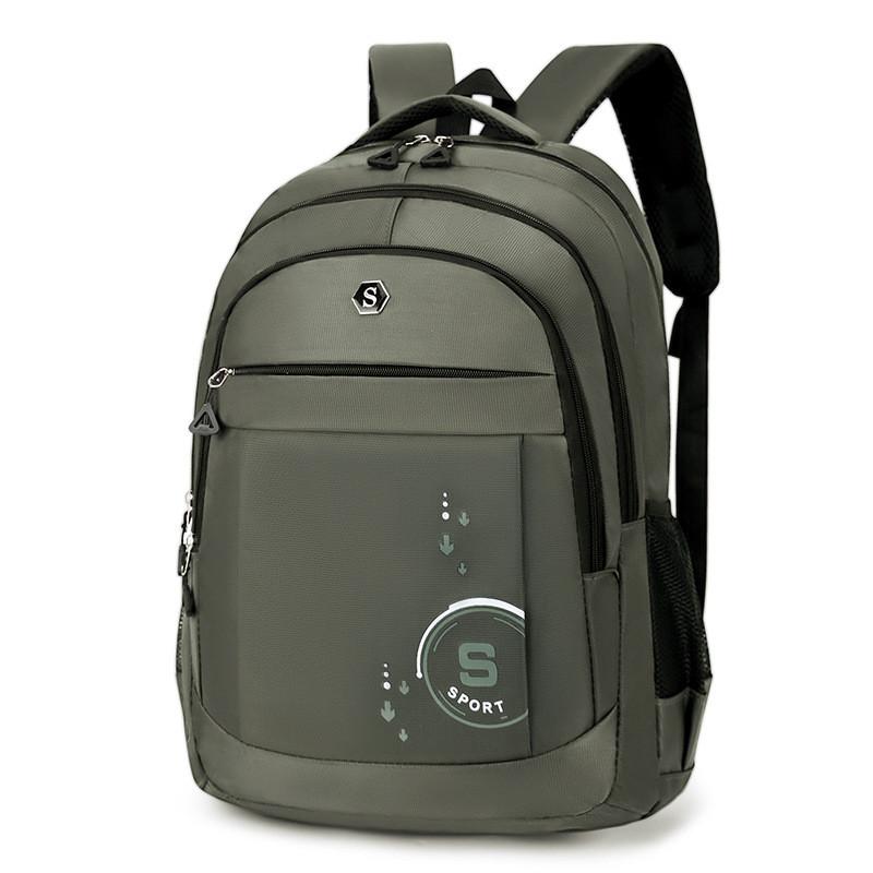 Unisex Travel Backpack Oxford Fabric 16in Laptop Compartment Office College