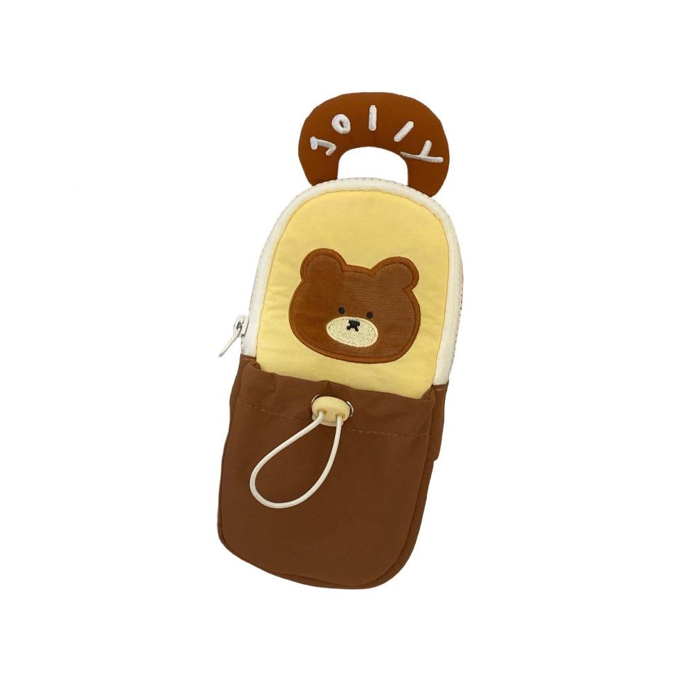 Large Capacity Korean Style Pencil Case Desktop Storage Animal Pencil Pouch Girls Children