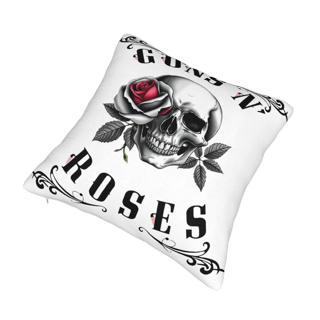 Rock Music Band G-Guns N Roses Pillowcase Soft Fabric Cushion Cover Decor Throw Pillow Case Cover Home Square 18''