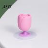Non Slip Toilet Seat Handle Lid Lifter with Flower Handle, Silicone Easy Lifting Opener, Adjustable Anti-slip Gadget, No-touch for Bathroom Convenient