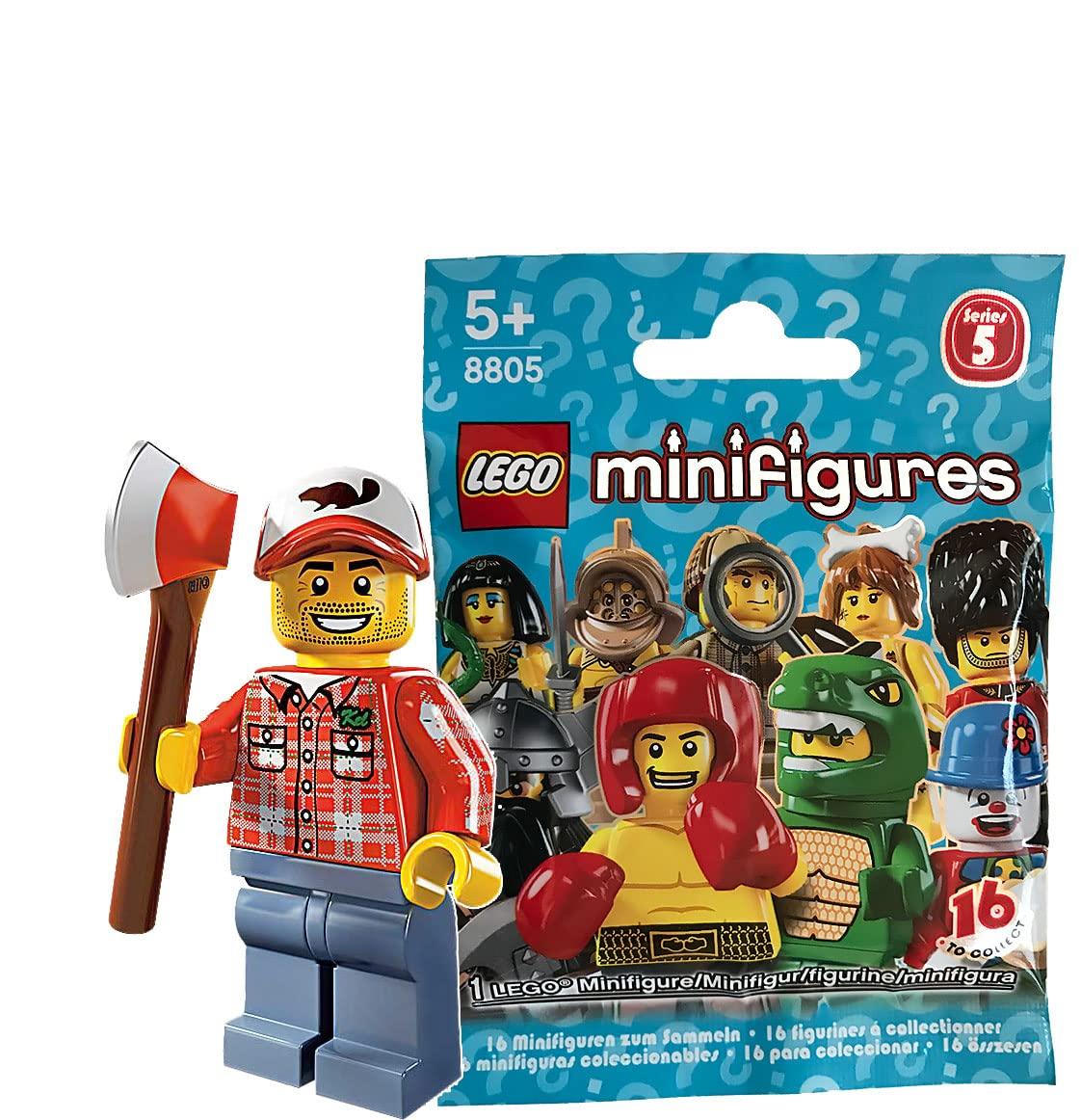 

Минифигурка LEGO серии 5 Дровосек (Серия минифигурок5) [8805-8]