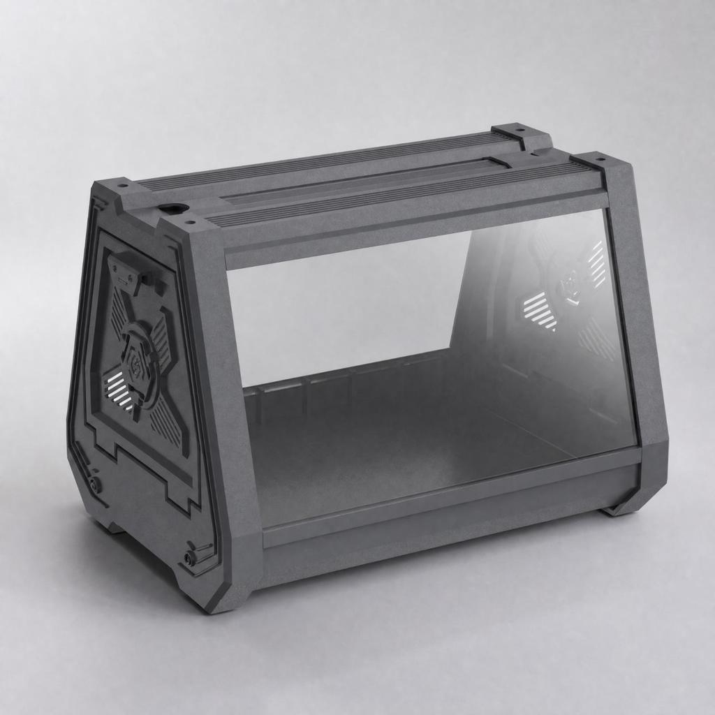 Desktop Pet Enclosure Sturdy Reptile Habitat High Ventilation