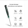 Precision Magnetic Screwdriver Anti-Slip Handle Slotted Type Mini Screw Driver Installation And Disassembly Repair Tool