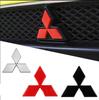 for Mitsubishi Lancer Pajero V3 Car Front Grille Badge Rear Trunk Refitting Emblem ABS Head Stickers Car Exterior Accessoreies