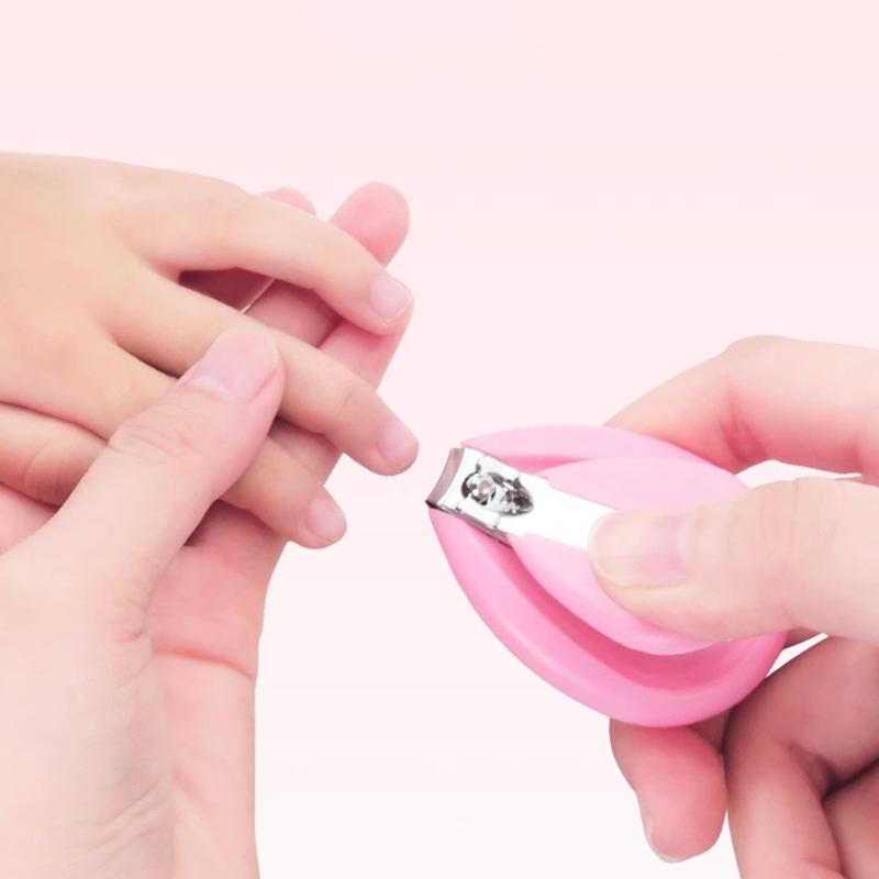 Baby Nail Cutters Shower Pink/Blue Kids Nail Clippers Safety Infant Finger Toe Trimmer Scissors Children Healthcare Tool