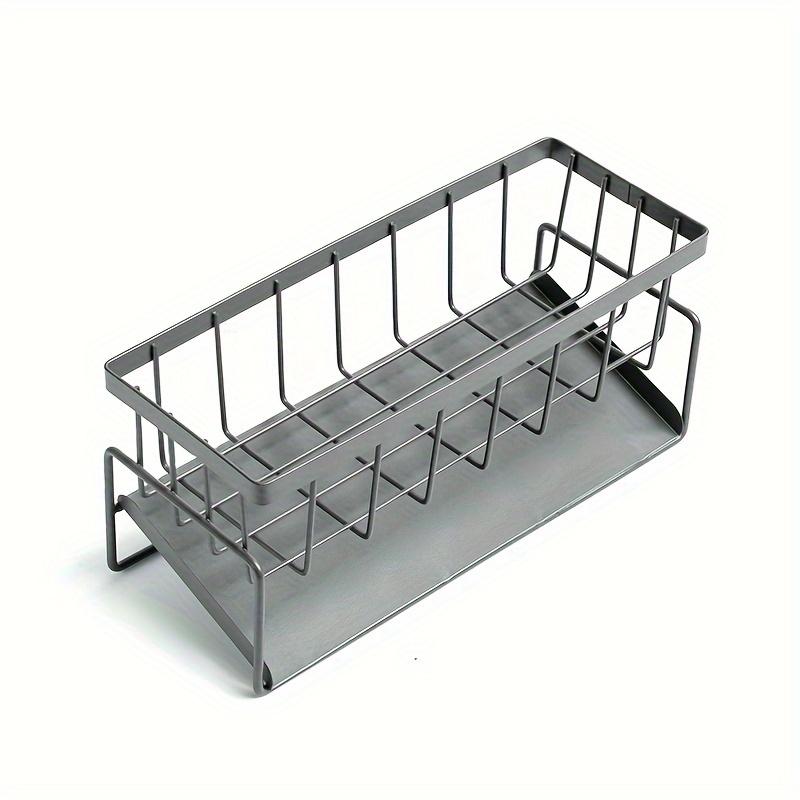 1pc Kitchen Rack, Rag Drain Rack, Punch-free Household Spice Rack, Sink Faucet Sink Rack