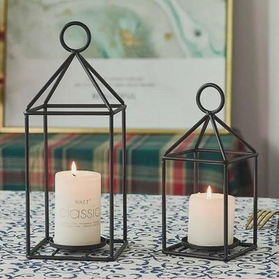 "Portacandele da matrimonio europeo per cene a lume di candela - Decorazione creativa per cibo occidentale in stile Ins"