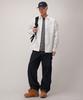 Dibellobeu City Boy Oversized Solid Oxford Shirt_Off-White
