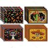 Linen Cinco De Mayo Placemats Mexican Table Mats Kitchen Accessories Cinco De Mayo Holiday Party Table Placemats Decorations