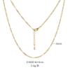 14K Gold Plated Copper DIY Plain Necklace Chain O Twist Snake Multiple Sizes