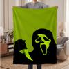 Ghostface Soft Warm Flannel Blankets Comfortable Blanket for Home Decoration Gifting