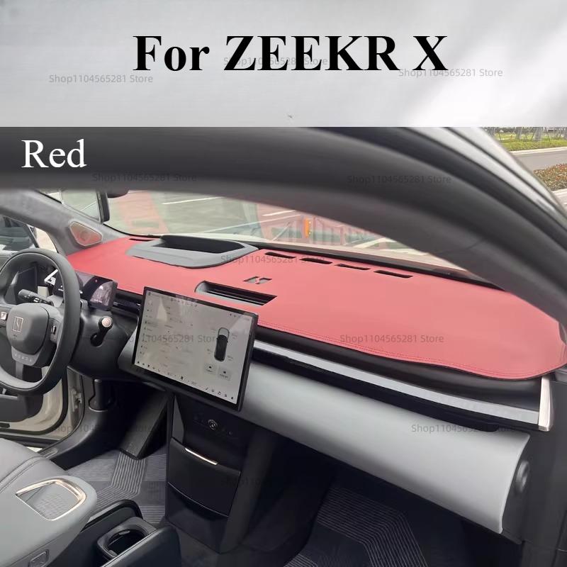 For ZEEKR X Car Dashboard Mat Light Avoiding Pad Sunscreen Heat Insulation Sunshade Anti Reflection Modification Accessory