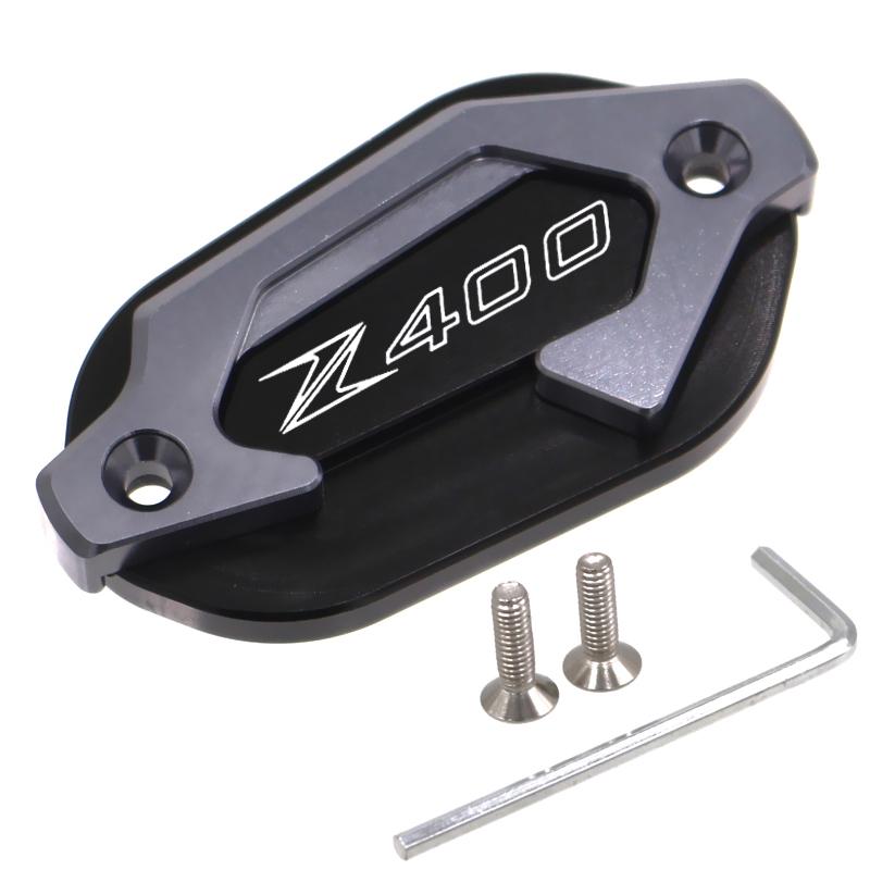 Motorcycle Brake Fluid Tank Cap Brake Pump Cover For KAWASAKI Z400 NINJA400 Accessories Z 400 NINJA 400 Brake Pump