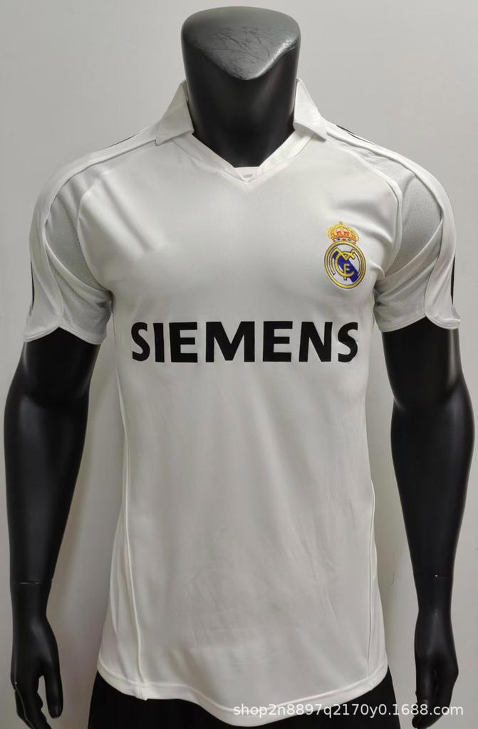 Voetbalclub Liverpool Vintage Shirt Thuis Champions League Editie Real Madrid Thuisshirt Klassiek Vintage Voetbalshirt