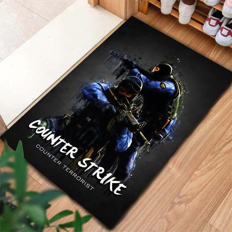 Csgo2 Carpet Rug for Living Room Bedroom Home Sofa Decoration,Kids play Nonslip Floor Mat