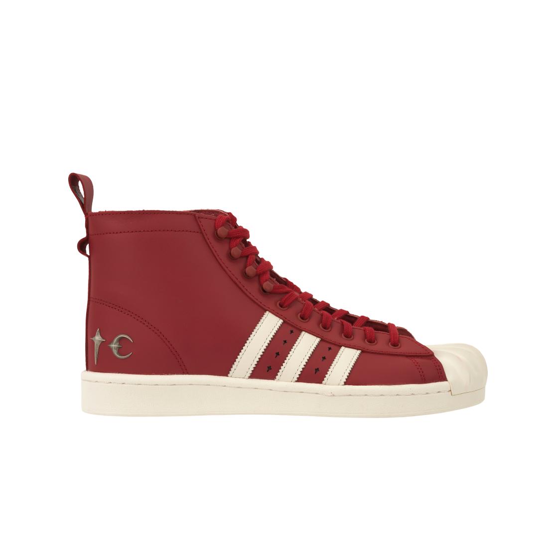 Thug Club x adidas Superstar Boot Красный Белый Унисекс Кроссовки JP6518 36