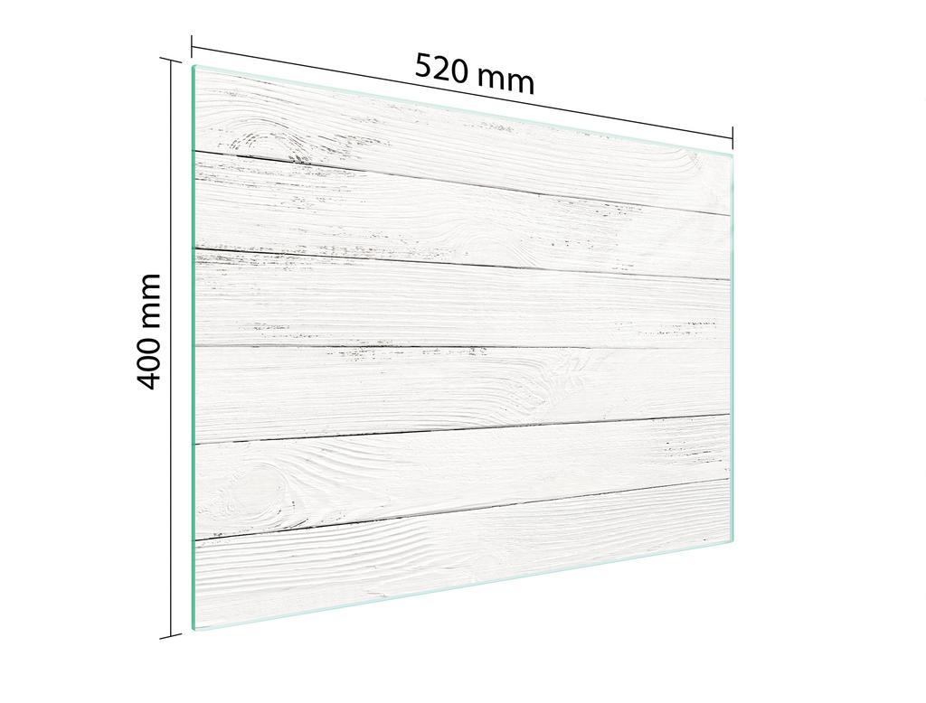 TAGLIERE IN VETRO 52x40 LEGNO