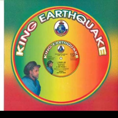 

12inch Record IZYAH DAVIS - Praise Jah; Dub Praise 1 / Dub Prai KE12019 King Earthquake 2024 UK Reggae, Ska & Dub