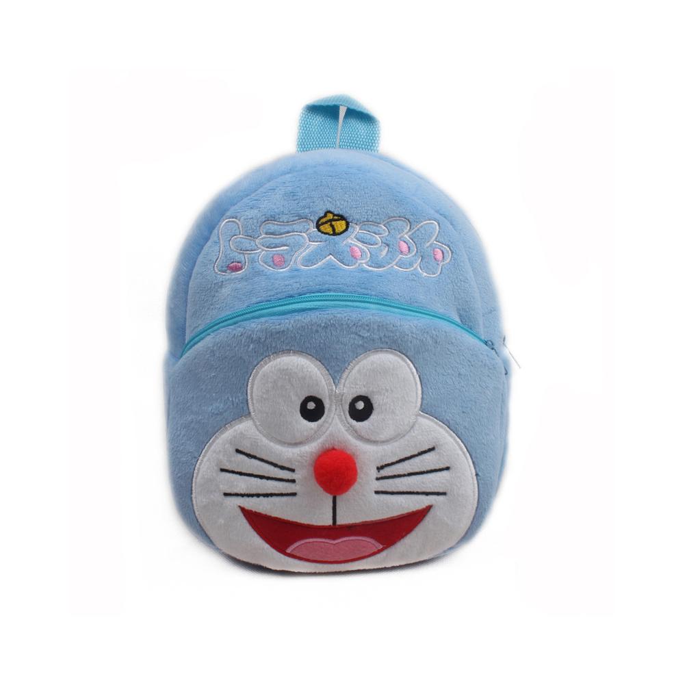 Kids Unisex Cute Cartoon Shape Soft Plush Backpack Large Capacity Travel Bag School Bag