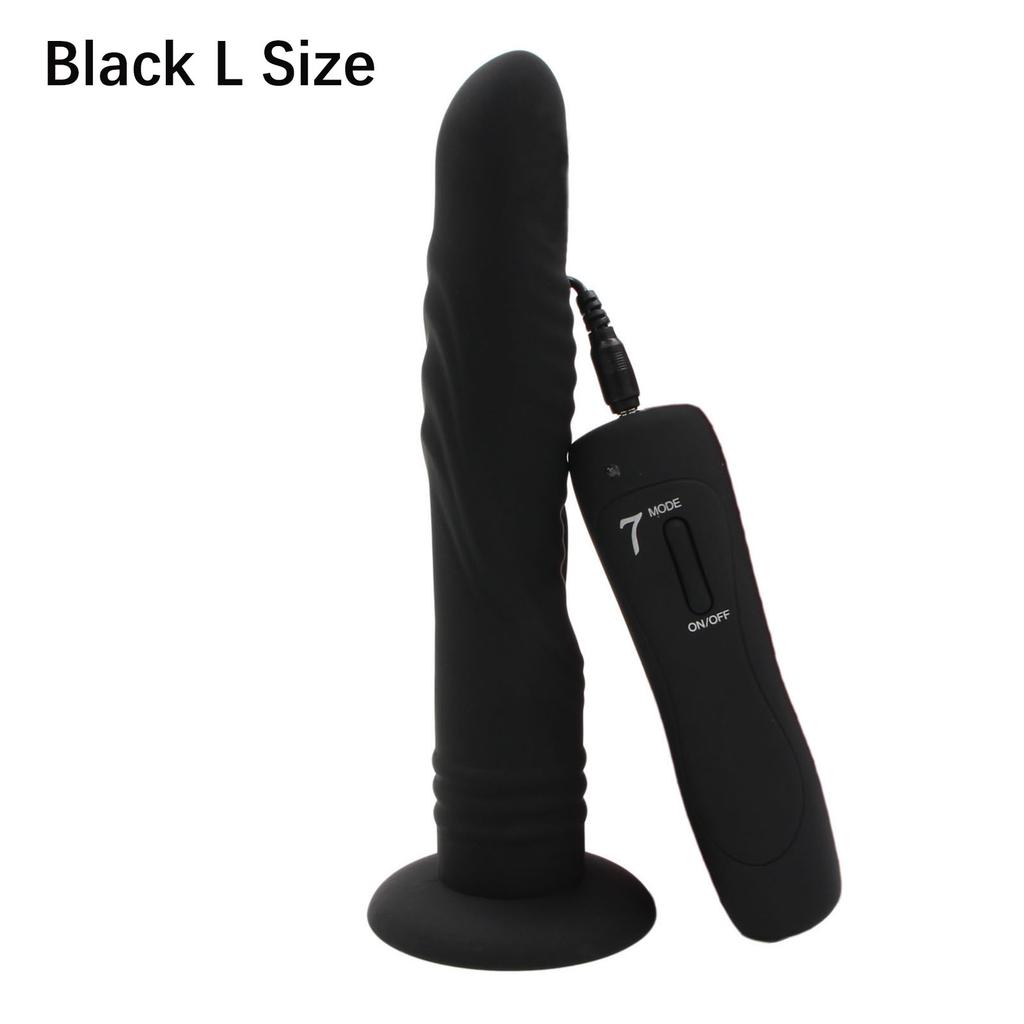 Vibratori vaginali a 7 velocità per donne Butt Plug Anale Dildo grande Vibratore realistico con ventosa