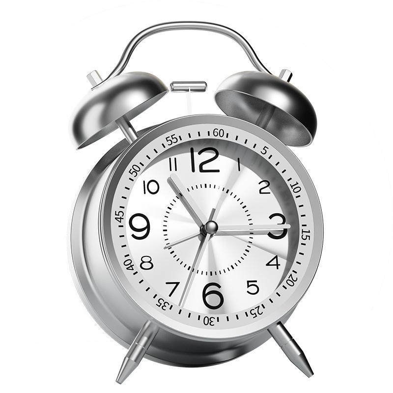 2025 Mechanical Alarm Clock for Students & Seniors - Compact, Rechargeable Wake-Up Call