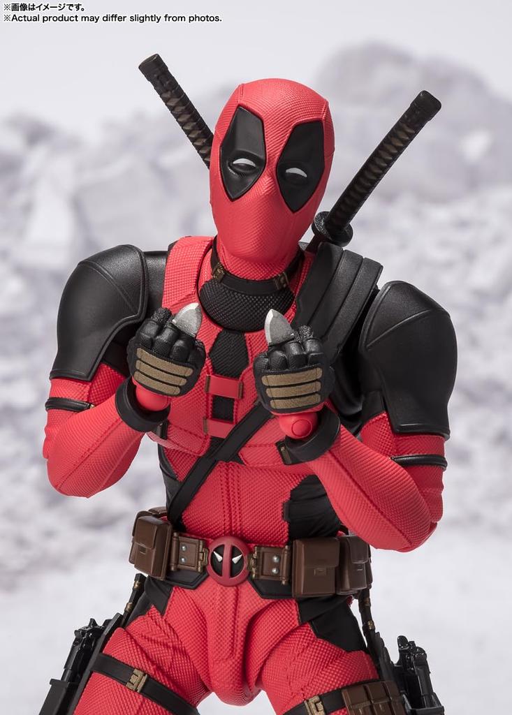 TAMASHII NATIONS S.H.Figuarts Deadpool (Deadpool & Wolverine) Approximately 155mm PVC & ABS Painted Movable Figure
