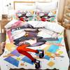 New Nyubara Reona Bedding Set Single Twin Full Queen King Size Bed Set Aldult Kid Bedroom Duvetcover Sets 3D Print Anime