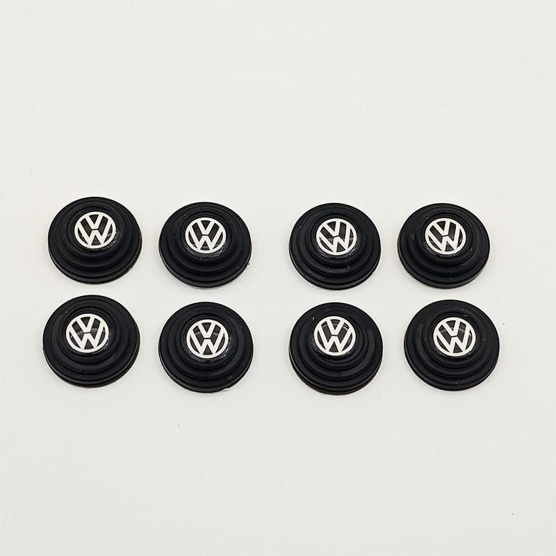 

Для VW Volkswagen Jetta MK5 Golf 8 шт. Силіконова протиударна накладка на двері автомобіля Звукоізоляційна буферна ущільнювальна наклейка Для Volkswagen GTI Golf