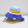 Kids Summer Mesh Sun Hat Breathable UV Protection Bucket Cap for Boys Girls Students Outdoor Yellow Shade