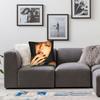 Kpop Style Cool Girl Lisa Pillow Case Vintage Pillow Cover Comfy Pillowcases For Living Room Sofa