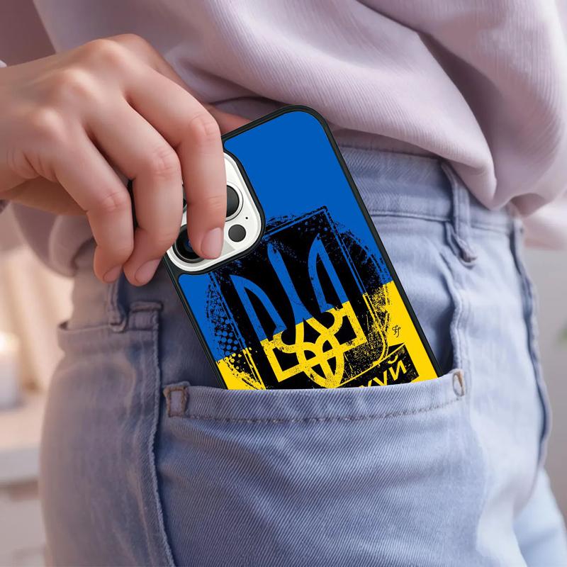 Frieden Liebe & Ukraine Handyhülle Für iPhone 17 Air 15 16e 14 13 Pro Max Hülle 12 11 Pro Max PLUS cover