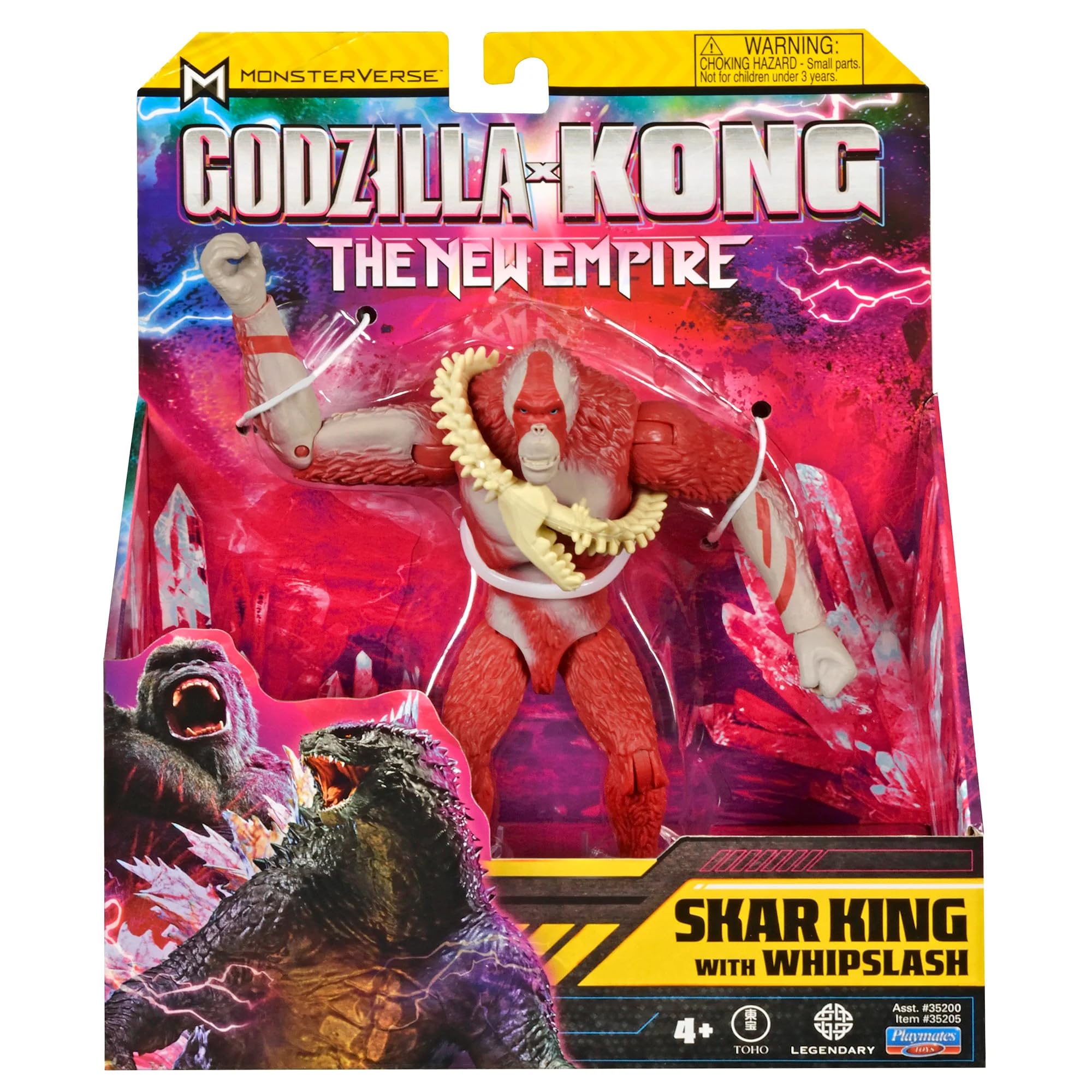 

Godzilla 6-inch Skull King with Whip Slash, 35205