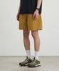 Goyoweeo Nylon Logo Shorts (Mustard)
