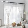 1PC NAPEARL Daisy Embroidered Tulle Curtain Modern Fashion Window Sheer Lovely Tulle Curtain For Living Room