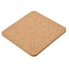 10Pc Cork Coaster DIY Tableware Pad Small Board Square/Round Mat SelfAdhesive Drink Cup Mat Home Table Decoration 100mmx100x3mm