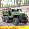 High-Standard 6Wd Rc Army-Design Premium-Quality Transport-Truck Superior-Grade / Off-Road High-Standard Remote Top-Grade Control High-Standard