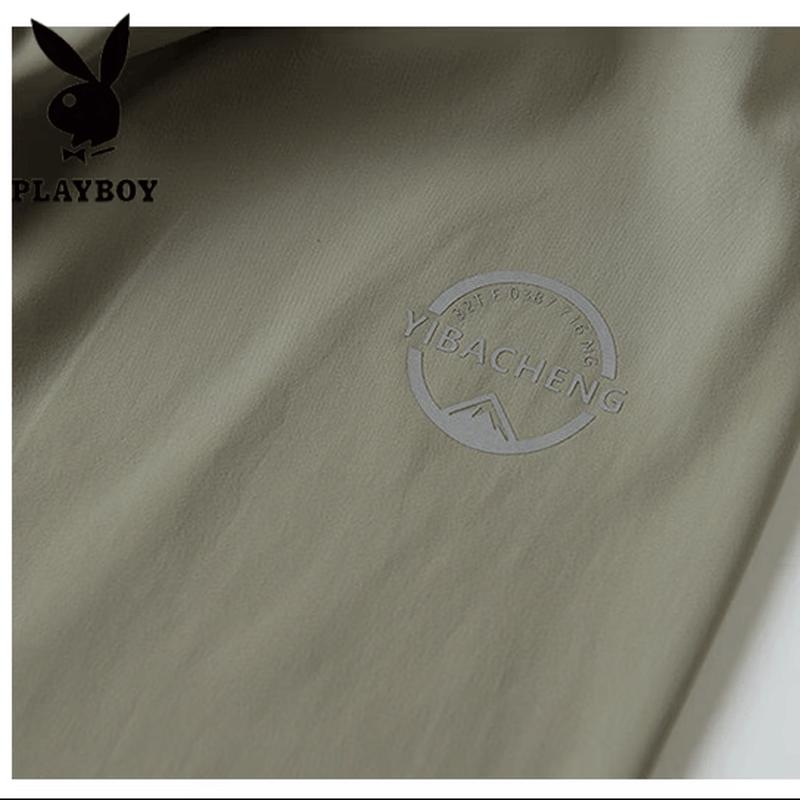 PLAYBOY Men's Cooling Quick-Dry Sun Protection Hooded Jacket