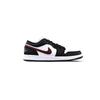 Jordan Air Jordan 1 Infrared Cushioning, Wear Resistant Low top Vintage Basketball Shoes Unisex Black White Red 553558-146(Team425-)