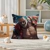 One Piece Roronoa Zoro Anime Plush Pillow Cover Soft Short Plush Cushion Cover For Sofa Bedroom Home Decor Gift Decoration