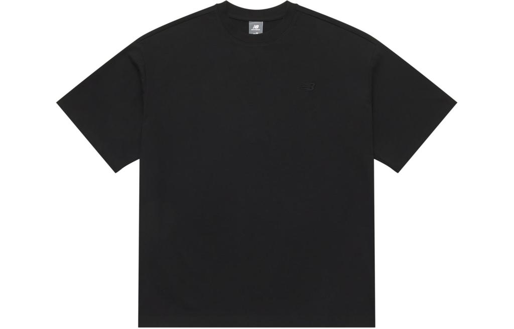 New Balance T Shirt Unisex Charcoal Black AMT42335-BK