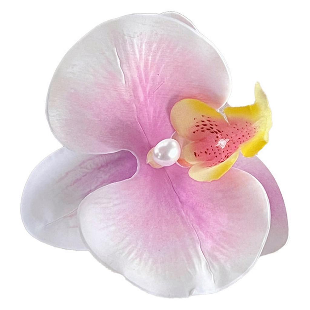 Elegant Flower Hair Clip Unique Hair Barrettes Large Flower Acrylic Hair Clip Chic Hairpin for Weddings and Parties
