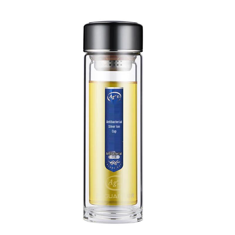 Fuguang Silver Ion Double-Wall Glass Cup