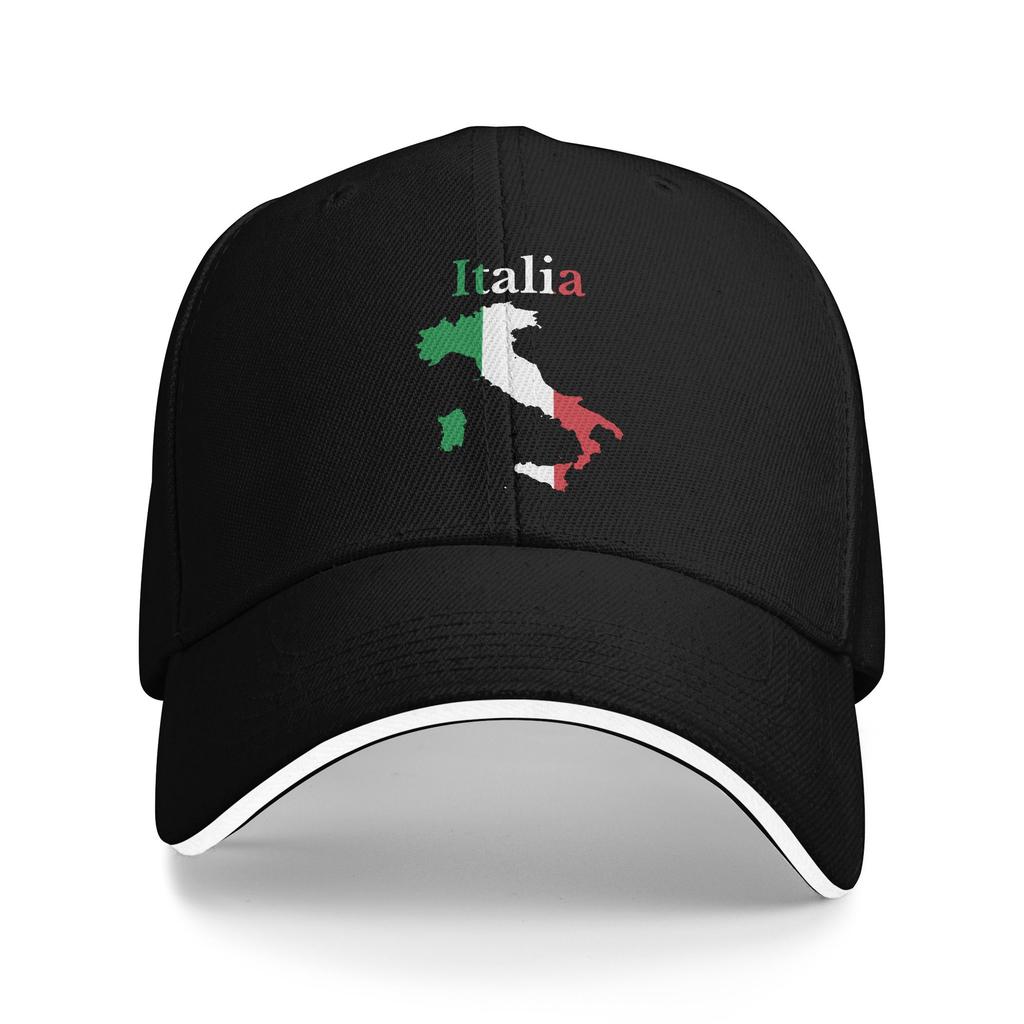 Personalized Italy Flag Baseball Cap Hip Hop Unisex WoUnisexs Adjustable Italian Proud Dad Hat Spring Snapback Caps