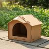 Outdoor Feeding Shelter Sturdy Cat House Safe for Garden