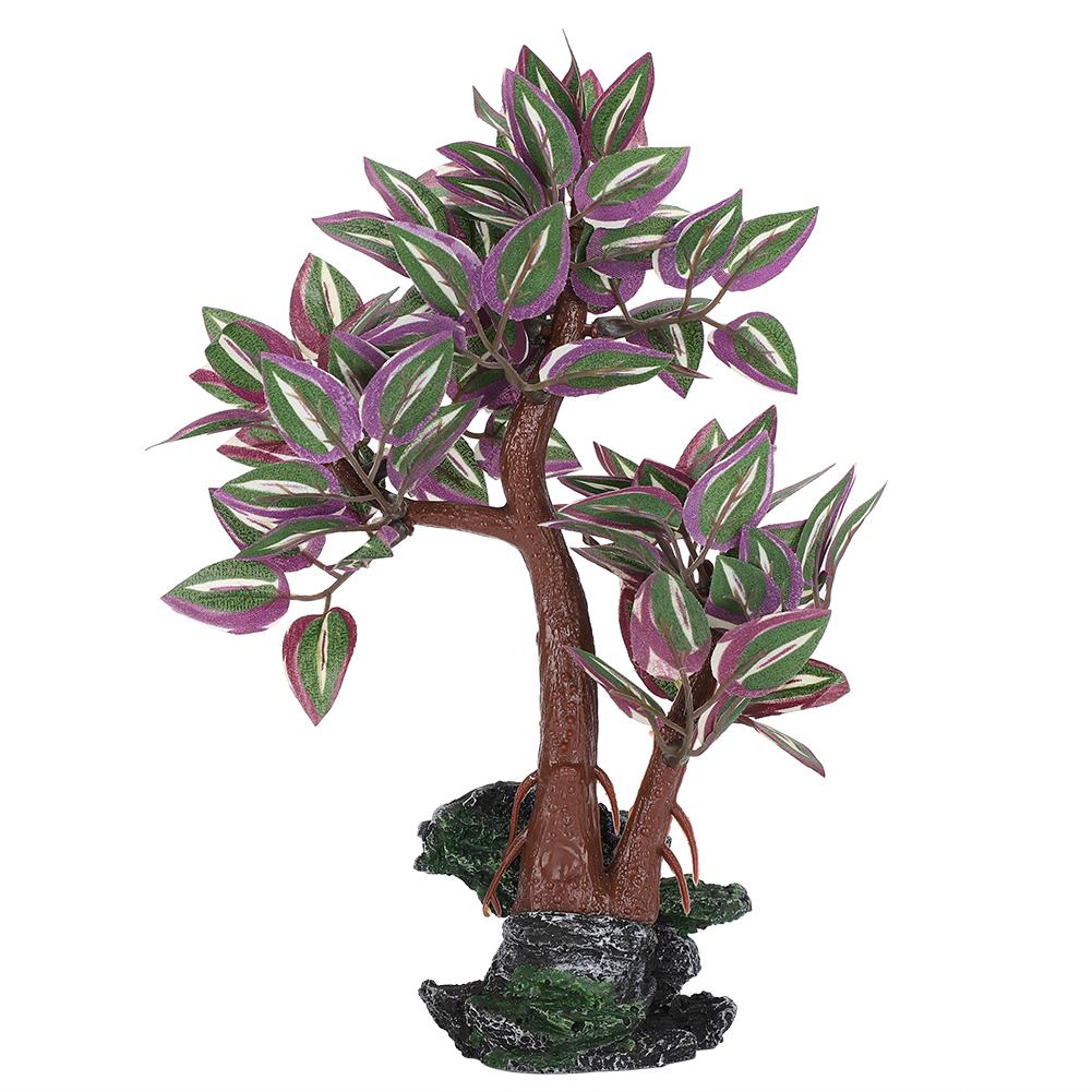 

Основа из синтетической смолы Аквариум Красивый цвет Искусственное дерево для симуляции Внешний вид Аксессуар для аквариумов Ландшафт