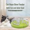 Cat Training Puzzle Slow Feeder Bowl Toy