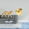 Fruit Ceramic Animal Figurine Sculpture Decorative Tabletop Centerpiece Ornament for Office Home