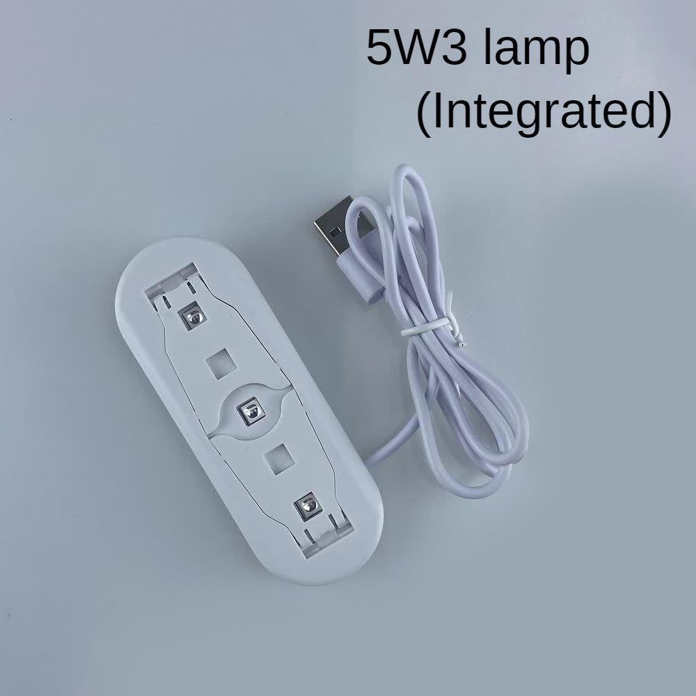 5W Mini Nail Dryer Machine Portable LED UV Manicure Lamp Home Use Nail Lamp For Drying Polish Varnish With USB Cable