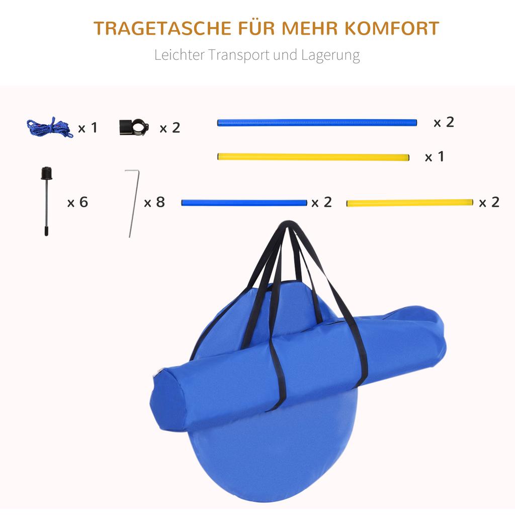 Pet Agility Training Equipment Dog Play Run Jump Obedience Training Set Adjustable (Poles + Hurdle + Tunnel + Pause Box)